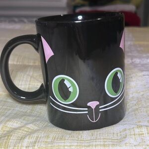 Black Cat Coffe Mug